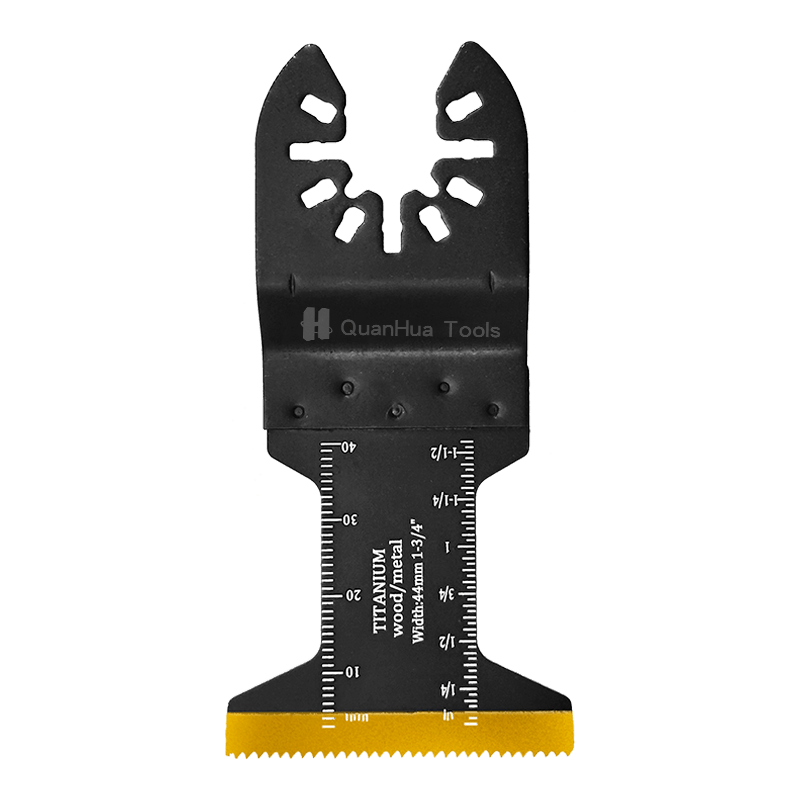 100 * 44 mm physikalisches, titanbeschichtetes Bimetall-Multifunktionssägeblatt QH-1005HK-L-DT